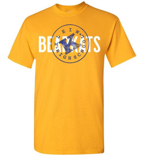 Klein High School Bearkats Gold Unisex T-shirt 88