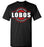 Langham Creek High School Lobos Black Unisex T-shirt 11