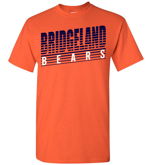 Bridgeland High School Bears Orange Unisex T-shirt 32