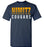 Nimitz High School Cougars Navy Unisex T-shirt 24