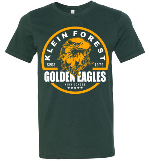 Klein Forest Golden Eagles Premium Forest T-shirt - Design 04