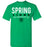 Spring High School Lions Green Unisex T-shirt 03