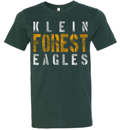 Klein Forest Golden Eagles Premium Forest T-shirt - Design 17