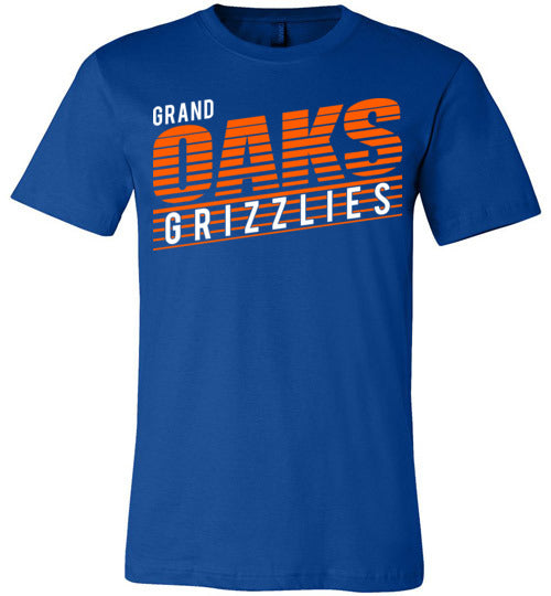 Grand Oaks Grizzlies Premium Royal T-shirt - Design 32