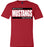 Westfield Mustangs Premium Red T-shirt - Design 98