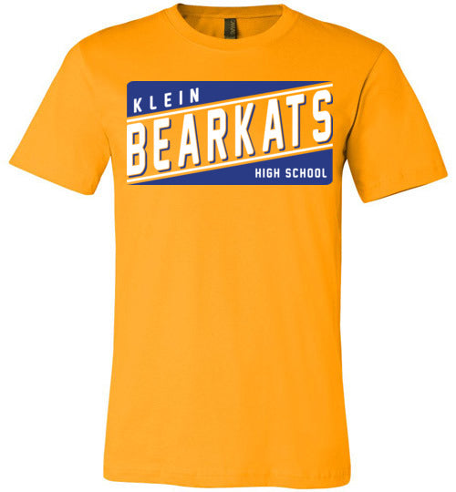 Klein Bearkats Premium Gold T-shirt - Design 84