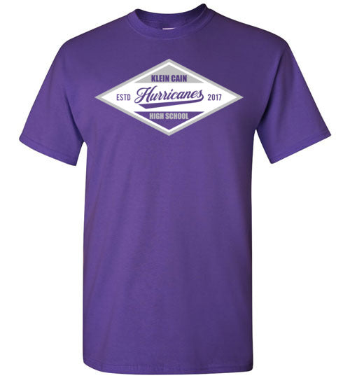 Klein Cain Hurricanes - Design 13 - Purple T-shirt