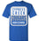 Cypress Creek High School Cougars Royal Blue Unisex T-shirt 01