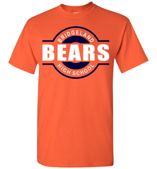 Bridgeland High School Bears Orange Unisex T-shirt 11