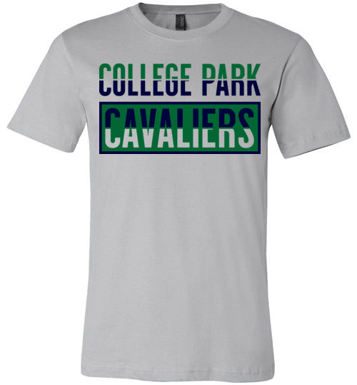 College Park Cavaliers Premium Silver T-shirt - Design 31