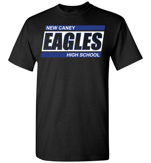 New Caney Eagles High School Black Unisex T-shirt 72