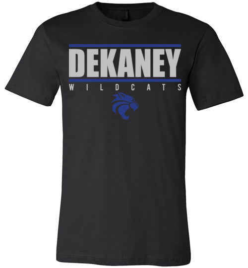 Dekaney Wildcats Premium Black T-shirt - Design 07