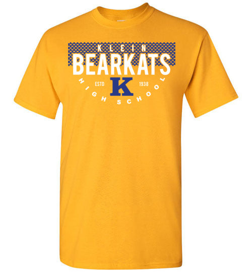 Klein Bearkats - Design 36 - Gold Unisex T-shirt