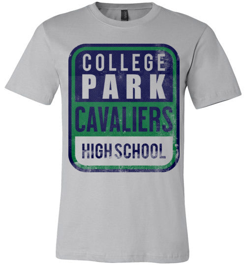 College Park Cavaliers Premium Silver T-shirt - Design 01