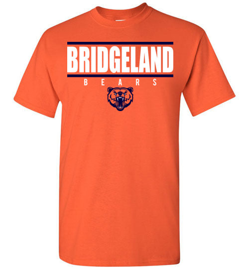 Bridgeland High School Bears Orange Unisex T-shirt 07
