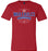 Oak Ridge War Eagles Premium Red T-shirt - Design 44