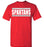 Cypress Lakes High School Spartans Red Unisex T-shirt 98