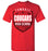 Tomball High School Cougars Red Unisex T-shirt 62