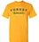 Klein Forest High School Golden Eagles Gold Unisex T-shirt 42