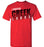 Langham Creek High School Lobos Red Unisex T-shirt 32