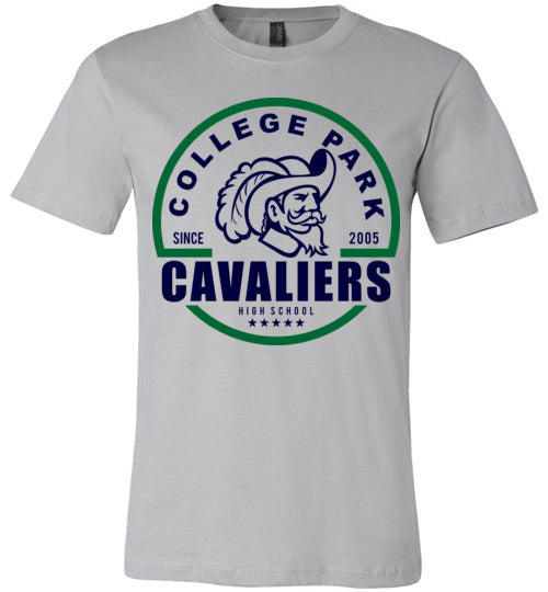 College Park Cavaliers Premium Silver T-shirt - Design 04