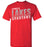 Cypress Lakes High School Spartans Red Unisex T-shirt 32