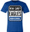 New Caney Eagles Premium Royal T-shirt - Design 01