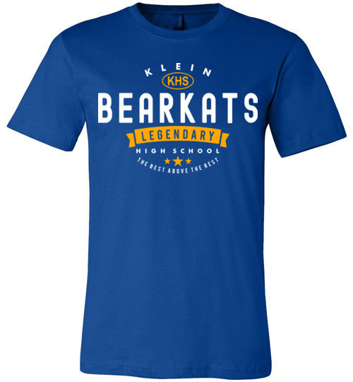 Klein Bearkats Premium Royal Blue T-shirt - Design 44