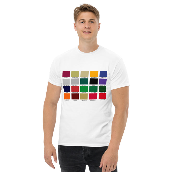 Printful Color Sample White T-shirt — District 63 Apparel