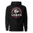 Langham Creek Lobos Premium Black Hoodie - Design 04