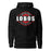 Langham Creek Lobos Premium Black Hoodie - Design 11