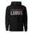 Langham Creek Lobos Premium Black Hoodie - Design 17