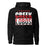 Langham Creek Lobos Premium Black Hoodie - Design 31