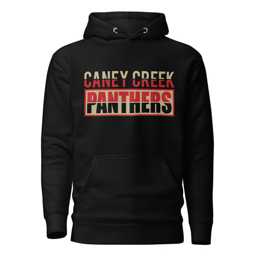 Caney Creek Panthers Premium Black Hoodie - Design 31