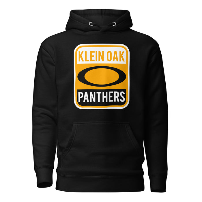 Klein Oak Panthers Premium Black Hoodie - Design 01