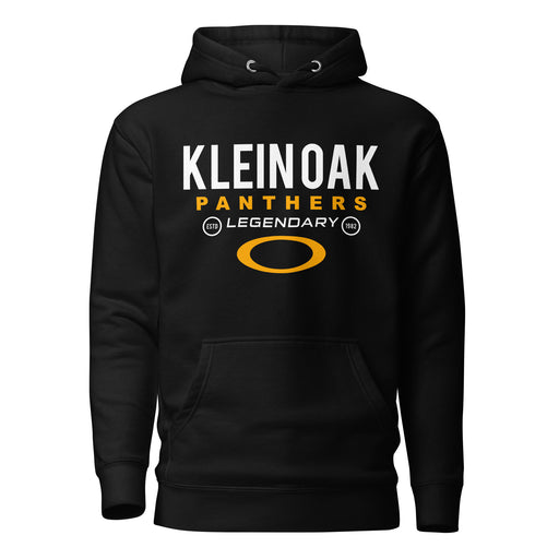 Klein Oak Panthers Premium Black Hoodie - Design 03