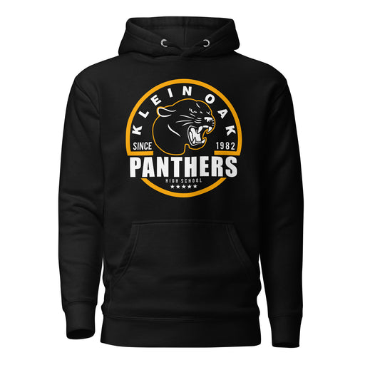 Klein Oak Panthers Premium Black Hoodie - Design 04