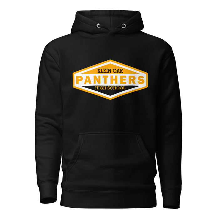 Klein Oak Panthers Premium Black Hoodie - Design 09