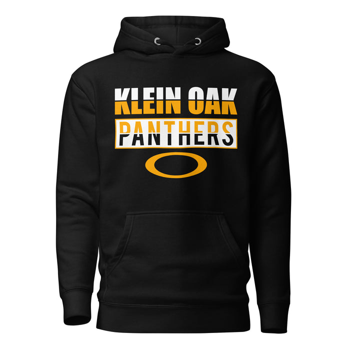 Klein Oak Panthers Premium Black Hoodie - Design 31