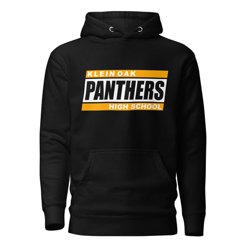 Klein Oak Panthers Premium Black Hoodie - Design 72