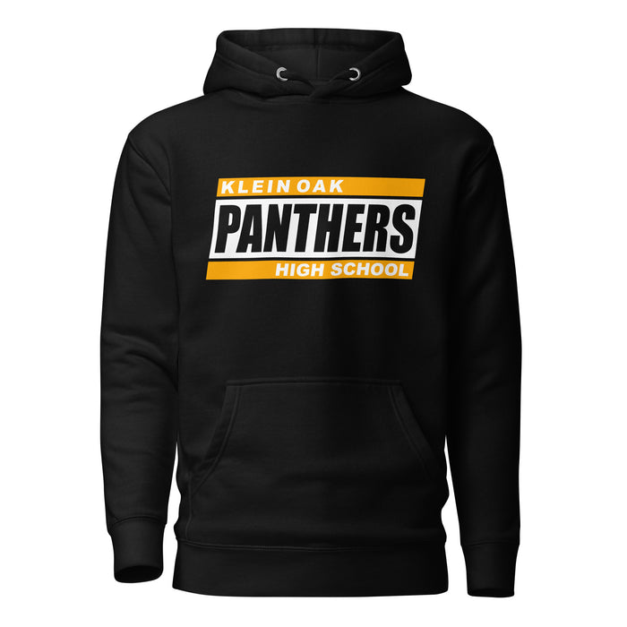 Klein Oak Panthers Premium Black Hoodie - Design 72