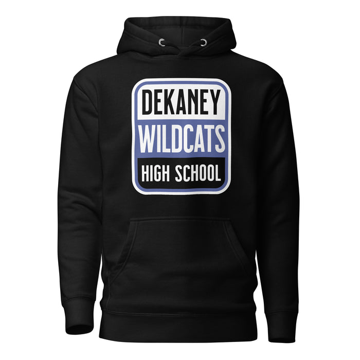 Dekaney Wildcats Premium Black Hoodie - Design 01