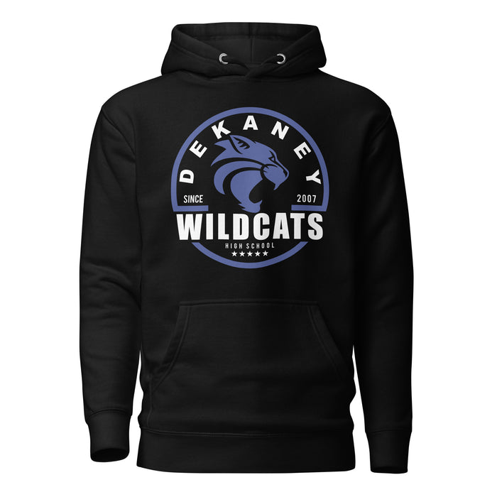 Dekaney Wildcats Premium Black Hoodie - Design 04