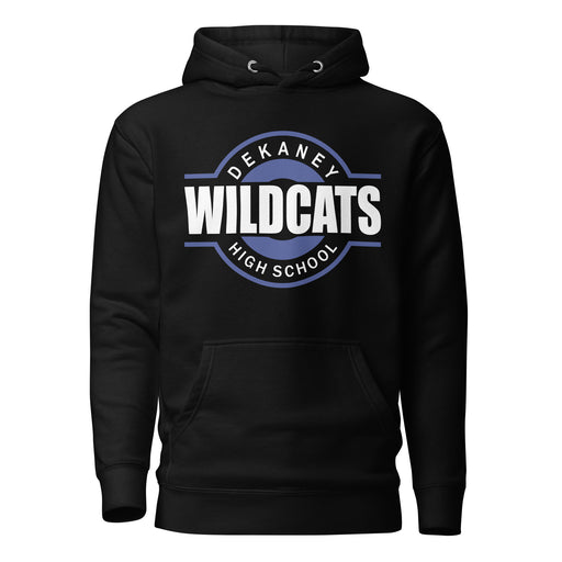 Dekaney Wildcats Premium Black Hoodie - Design 11