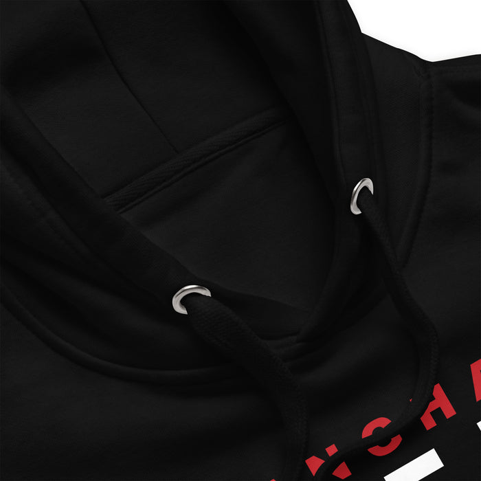 Langham Creek Lobos Premium Black Hoodie - Design 03