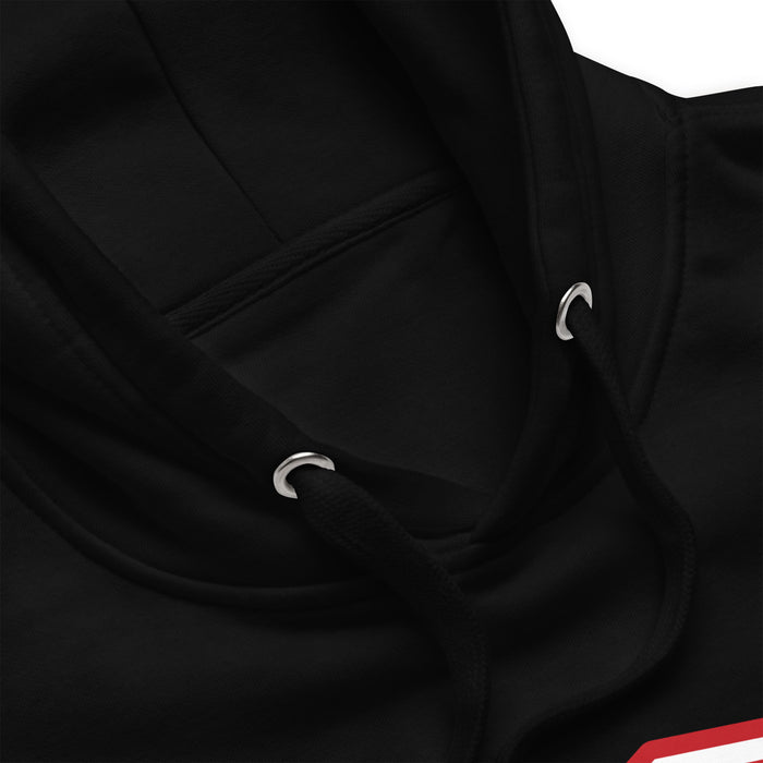 Langham Creek Lobos Premium Black Hoodie - Design 09