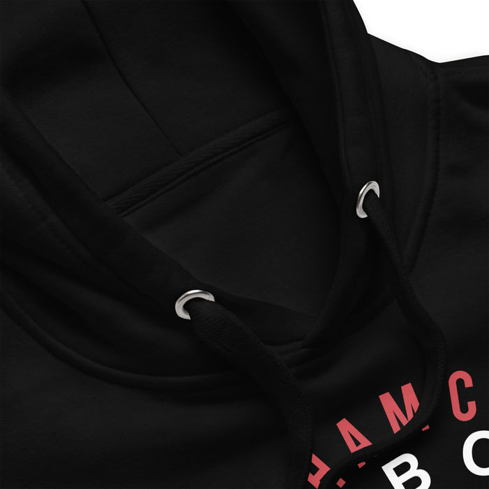 Langham Creek Lobos Premium Black Hoodie - Design 16