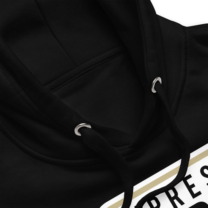 Cypress Park Tigers Premium Black Hoodie - Design 01