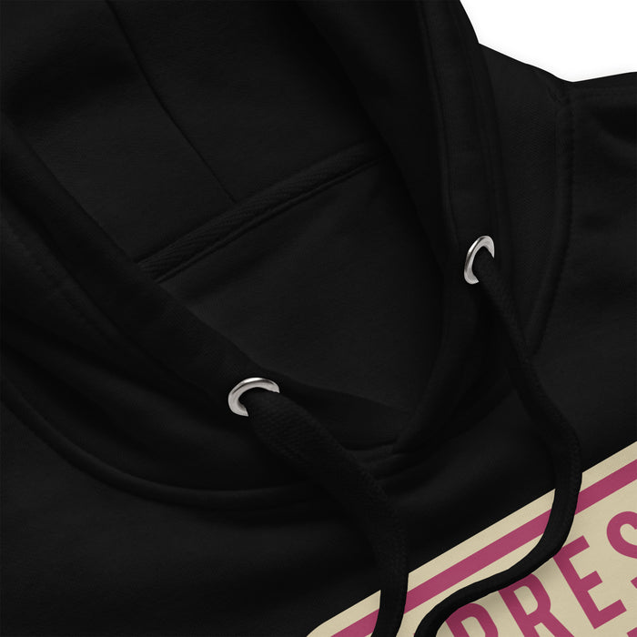 Cypress Woods Wildcats Premium Black Hoodie - Design 01