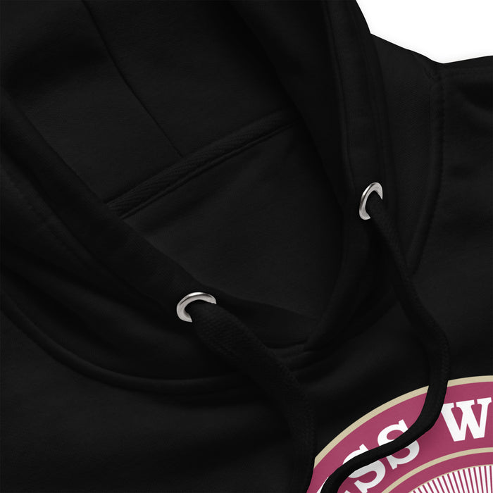 Cypress Woods Wildcats Premium Black Hoodie - Design 02